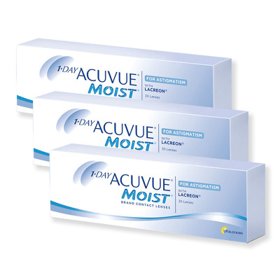 1-Day Acuvue Moist for Astigmatism (90 čoček)