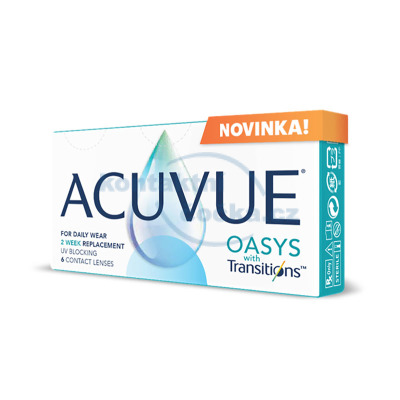 Acuvue Oasys with Transitions (6 čoček) Acuvue Oasys with Transitions (6 čoček)