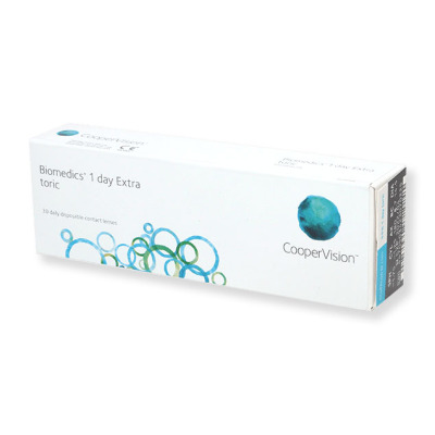 jednodenní kontaktní čočky Biomedics 1 day Extra toric (30 čoček)