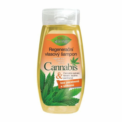 BIONE Cannabis Regenerační vlasový šampon 260 ml