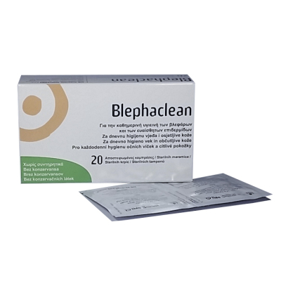 Blephaclean - hygienické polštářky pro péči o oči