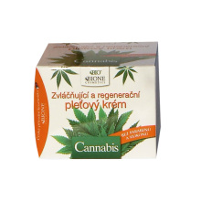 BIONE Cannabis Zvlujc a regeneran pleov krm 51 ml
