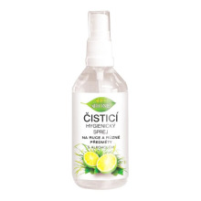 BIONE Lemongrass Čistící hygienický sprej na ruce s alkoholem 100 ml
