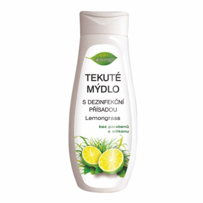 Bione Tekuté mýdlo s dezinfekční přísadou Lemongrass+Limetka 300 ml