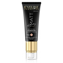 Eveline Cosmetics - Matt My Day dlouhotrvajc make-up 40 ml VANILLA BEIGE 03