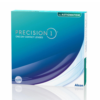 jednodenní kontaktní čočky PRECISION1 for Astigmatism (90 čoček)