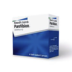 měsíční kontaktní čočky PureVision